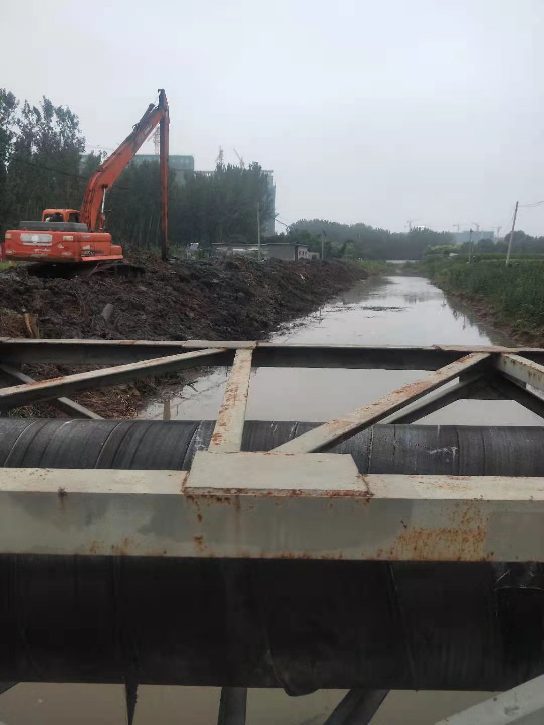 河北专业租赁20-22米长臂挖掘机